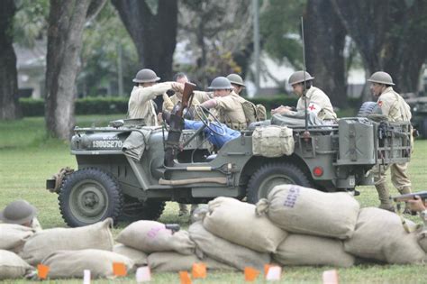 MD Juan Holds World War II Re-Enactment | CarGuide.PH | Philippine Car ...