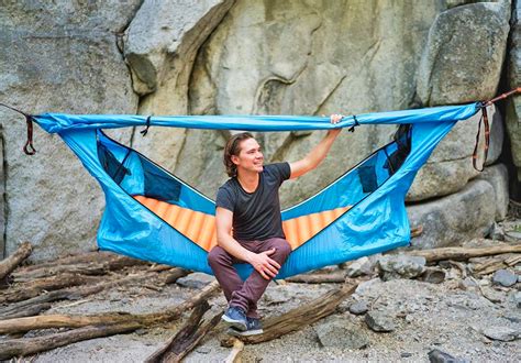 The Haven Tent Is Hammock Tent That Lets You Lay Completely Flat