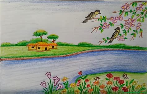 Paisaje dibujo nº 7 - Web del maestro