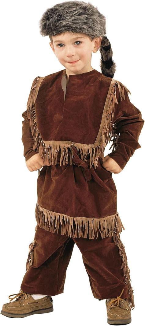 Amazon.com: Kidcostumes Daniel Boone Davy Crockett Costume with Raccoon ...