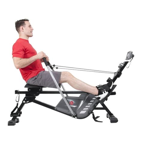 Body Power 3-in-1 Rowing Machine, Rower Exercise Equipment for Home Gym ...