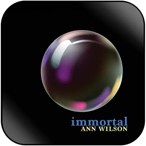 Ann Wilson Immortal Album Cover Sticker