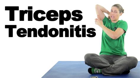 Triceps Tendonitis Treatment Stretches & Exercises - Ask Doctor Jo ...