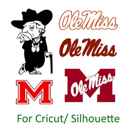 mississippi ole miss rebels SVG files for by OhThisDigitalFun