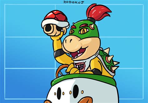 Bowser Jr. Mario Kart 8 by KodokuJMS on DeviantArt