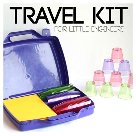 Engineering Kits for Kids | Travel-Sized Cup Stacking | Business for kids, Busy bags ...