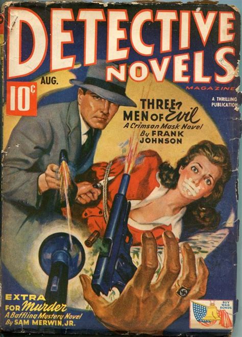 Detective Novel – Pulp Covers