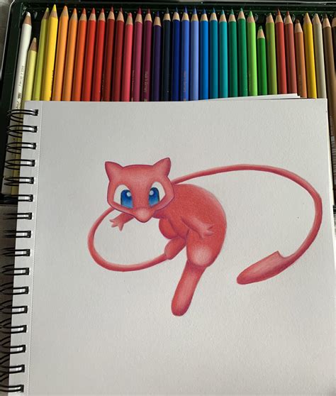 My first Mew drawing : Pokemonart