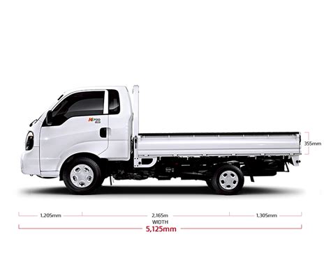 K2700 Specs | Commercial Truck | Kia Motors British Dominica