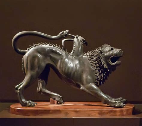 Chimera Sculpture: Mythological Art