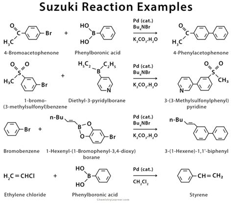 Suzuki Reaction: Definition, Example, Mechanism & Application