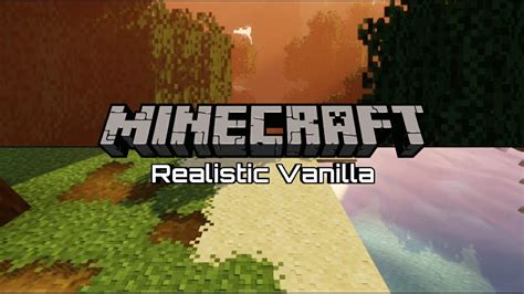 Realistic Vanilla Texture Pack | Minecraft PE Bedrock Texture Packs