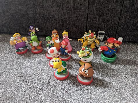 My amiibo collection 🙃 : r/Mario