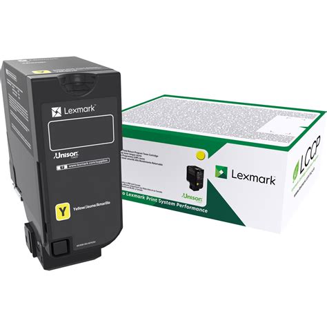 Lexmark CS720, CS725, CX725 Yellow Return Program Toner Cartridge ...