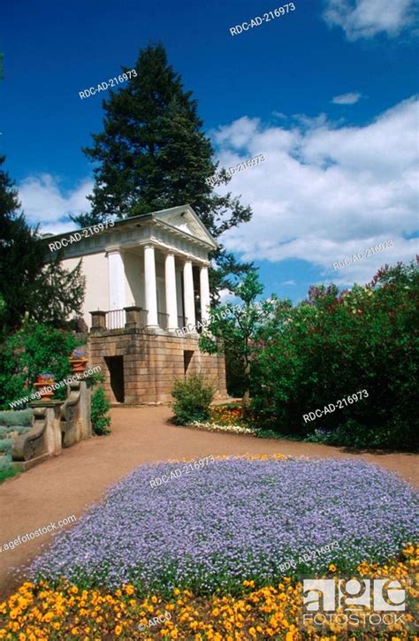 Flora temple, Dessau-Worlitz Garden Realm, Dessau, Saxony-Anhalt, Germany, Wörlitz, Stock Photo ...