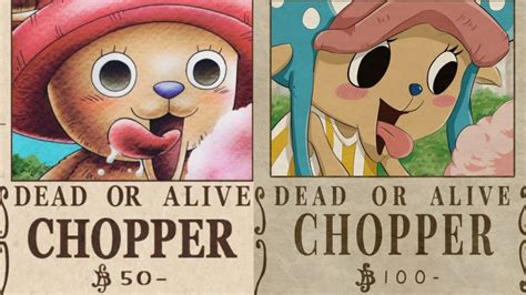 Chopper's New Bounty Revealed: It Is Ten Times Higher Than The Previous ...