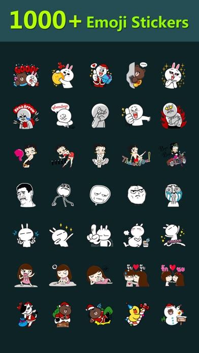 Funny Emoji Stickers FREE - Animated Emoticon & Keyboard Icons for WhatsApp, Telegram & WeChat ...