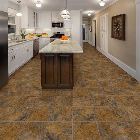 Hanflor Click Lock LVT Vinyl Tile Luxury Vinyl Tile Stone Look 12''X24 ...