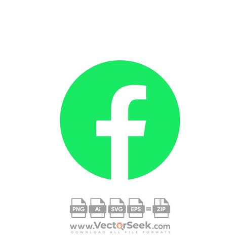 Green Facebook Icon Vector - (.Ai .PNG .SVG .EPS Free Download)