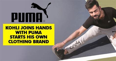 Virat Kohli Launches His Own Clothing Brand One8 With Puma - Marketing Mind