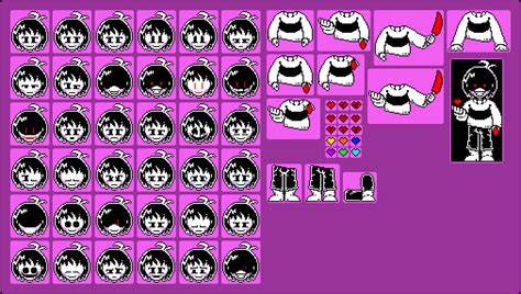 Chara Sheet Sprite by I-Silent-I on DeviantArt