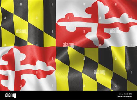 Maryland flag hi-res stock photography and images - Alamy