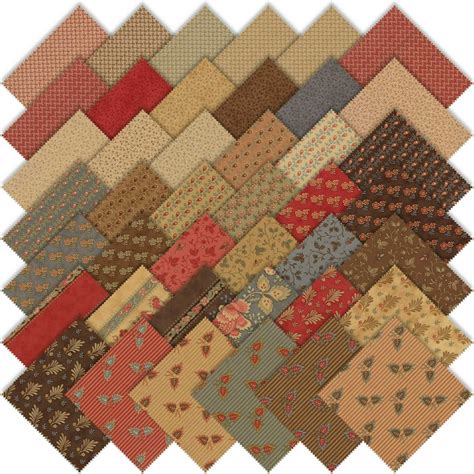 Moda Gratitude Charm Pack by Jo Morton, 42 5" Quilting Cotton Fabric Squares - Walmart.com ...