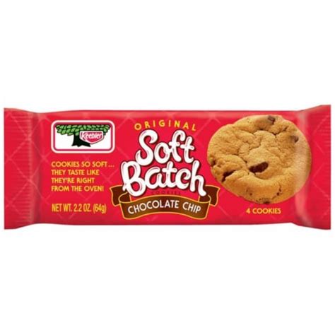 Keebler Original Soft Batch Chocolate Chip Cookie 4-Packs Case, 12 ct ...