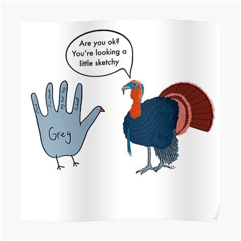 "Thanksgiving Meme" Poster for Sale by KittyRax | Redbubble