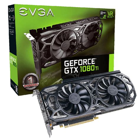 Placa de vídeo - NVIDIA GeForce GTX 1080 Ti (11GB / PCI-E) - EVGA Black ...