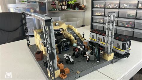 Lego Batcave Moc (The Batman) - YouTube