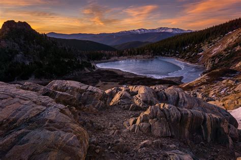 The lake fed by St Mary's Glacier, Colorado [OC] [6000 x 4000] : r/EarthPorn