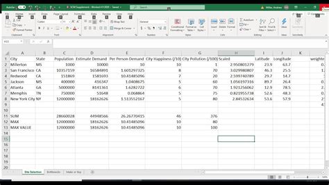 Chapter 12: Supply Chain Management - Excel Tutorial - YouTube