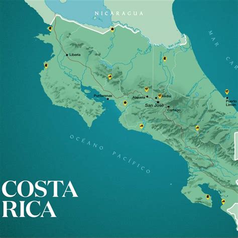 Dar Ejecutable manga costa rica mapa turistico Disparates Mathis escena