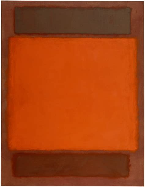 Orange, Brown, 1963 by Mark Rothko - Paper Print - DIA Custom Prints ...