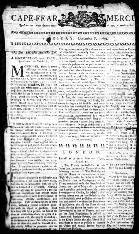 Early Newspapers from the State Archives of North Carolina · DigitalNC