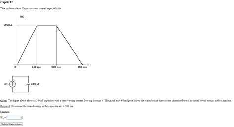 ☑ Energy Stored In A Capacitor Graph