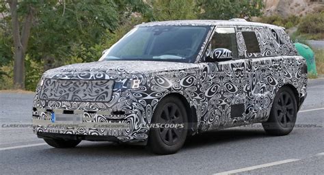 2023 Range Rover Spotted In Hot SVR Guise Under Heavy Camouflage ...