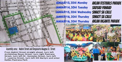 Ati-Atihan Festival 2014 Route of Parade Announced | PhilNews