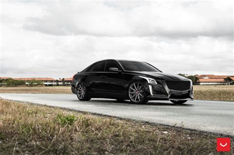 Black Ice: Sleek Cadillac CTS Gets a Custom Mesh Grille — CARiD.com Gallery