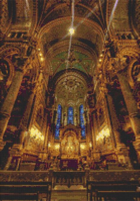 Notre Dame Cathedral Altar Cross Stitch pattern PDF - Instant Download ...