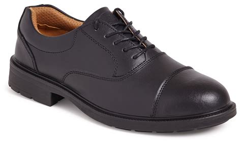 Black Oxford Safety Shoe - Safety Shoes - Mens - Safety Footwear - Footwear