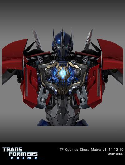 TFP Matrix of Leadership concept art | Transformers prime, Optimus ...