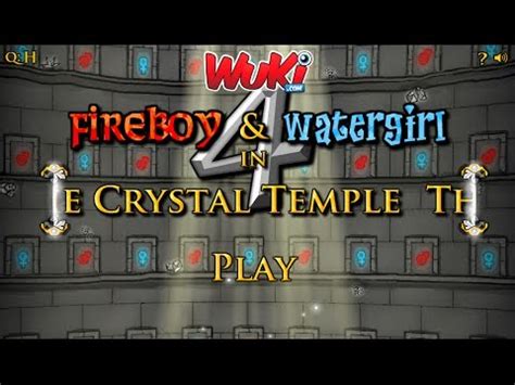 Fireboy and Watergirl in The Crystal Temple Walkthrough - YouTube