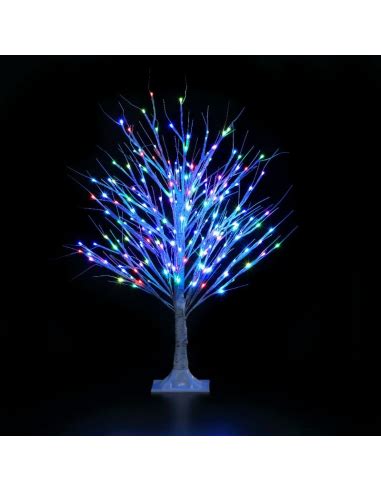 Noma Festive 3' Colour Changeable Twig Tree