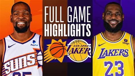 SUNS at LAKERS | NBA PRESEASON FULL GAME HIGHLIGHTS | October 19, 2023 ...