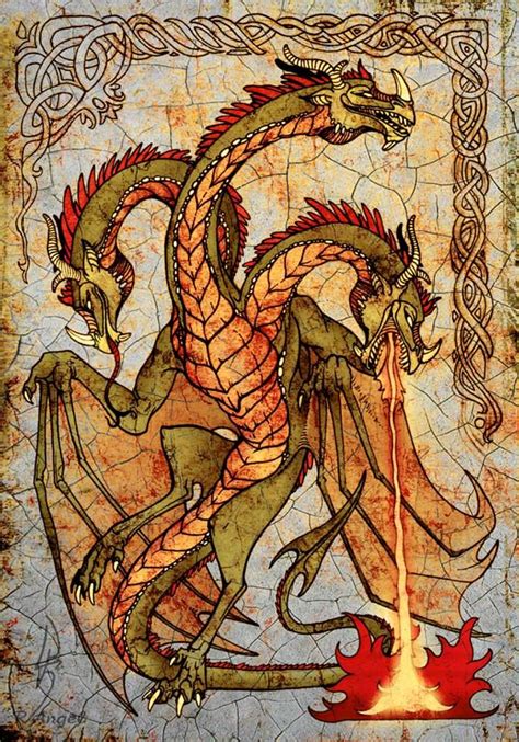 Dragon art, Medieval dragon, Dragon artwork