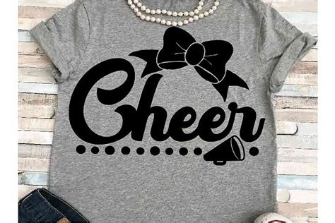 Cheer SVG DXF JPEG Silhouette Cameo Cricut Cheerleader (227611) | SVGs ...