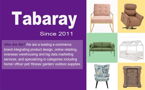 Amazon.com: Tabaray Rocking Chair Nurser, Upholstered Fabric Nursery ...