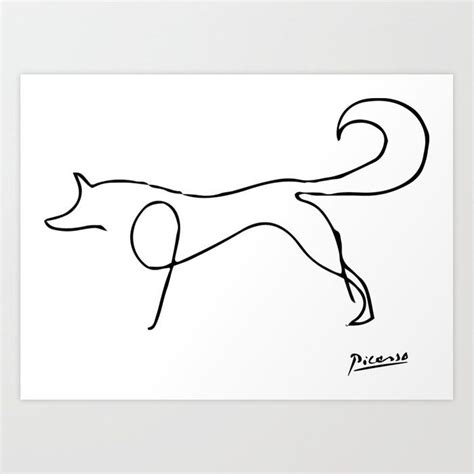 picasso line drawings animals - Odell Fryer